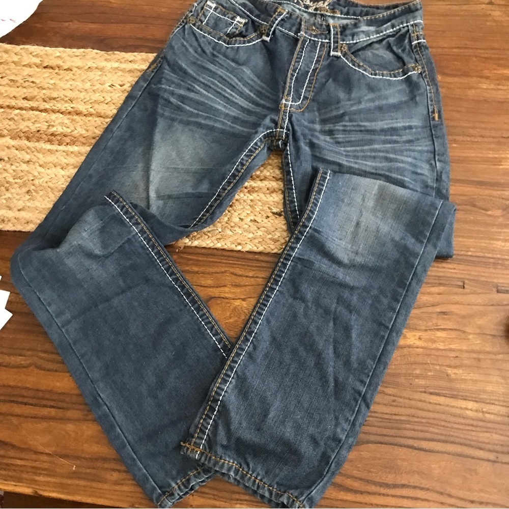 ▪️Royal Distressed Denim Jeans - Picture 2 of 11